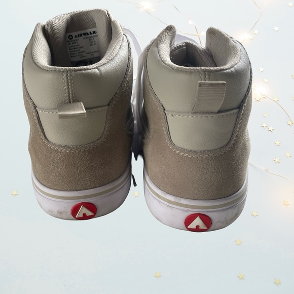Airwalk High-Top Sneakers in Tan and White size 9 - Picture 3 of 7